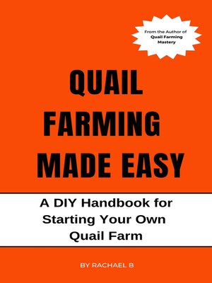 cover image of Quail Farming Made Easy